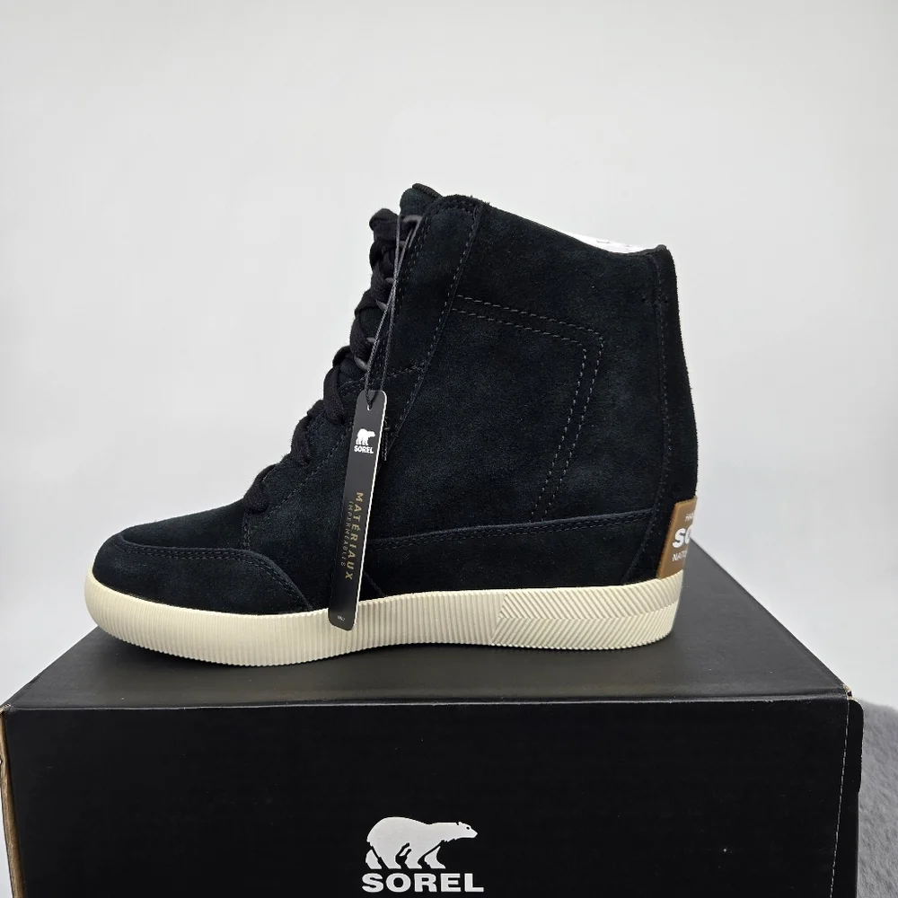 New SOREL Out N About Wedge Sneaker Women's Shoes Size 9.5 - Picture 6 of 8